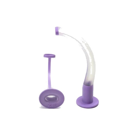 Purple Guedel airway, ISO size 12
