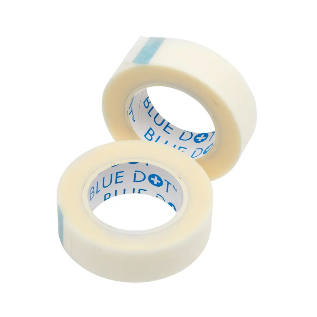 12802_c_BLUE_DOT_Medical_Tape_Microporous_1.25cm_x_10m_Box_of_24.webp