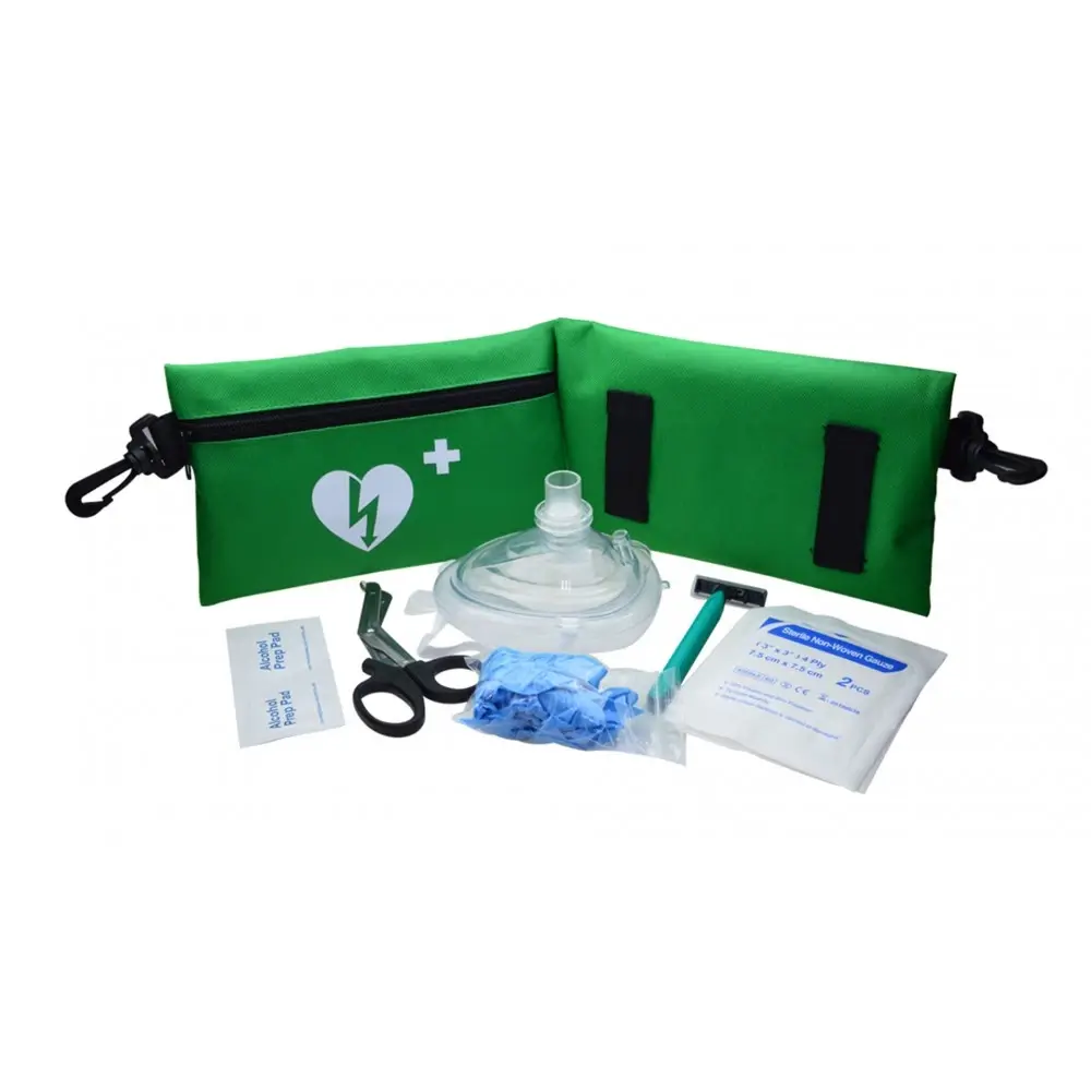 5001049G_b_Green_Pouch_BLS_CPR_Rescue_Kit_for_AED.webp