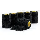 SPORTTAPE - COHESIVE - 7.5CM x 4.5M - BLACK - 6 ROLLS.webp