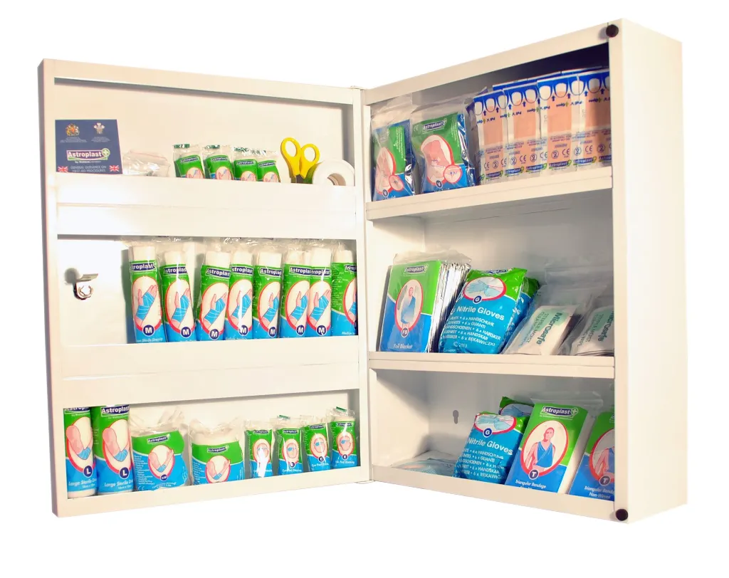 4603002-OPEN-Astroplast-Premium-Empty-Metal-First-Aid-Cabinet-Lockable-With-Signage-Hayes-First-Aid-and-Medical-Supplies-Ireland.webp