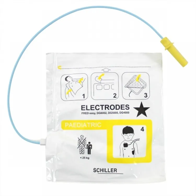 [0-21-0037] SCHILLER FRED easy & easy Life Paediatric Electrode Pads