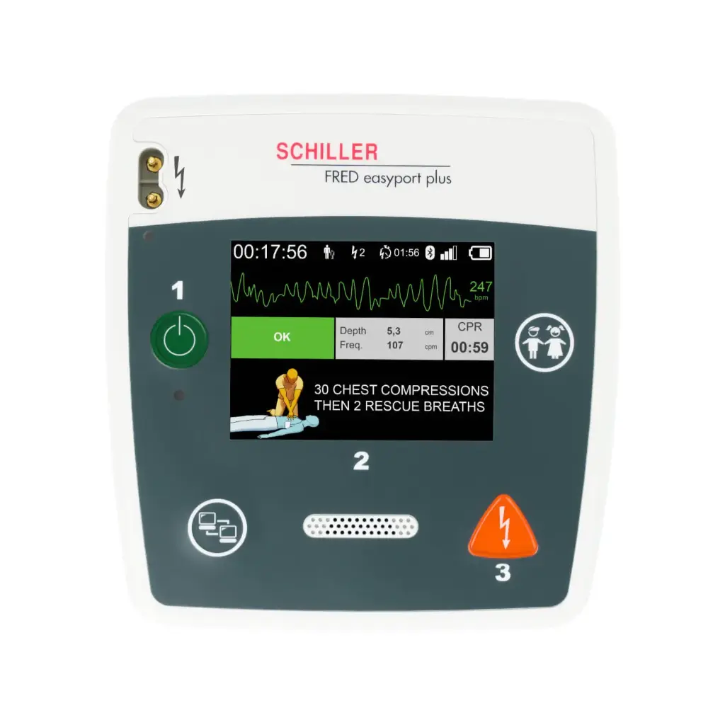 [2.511279] SCHILLER FRED easyport plus Semi-Automatic