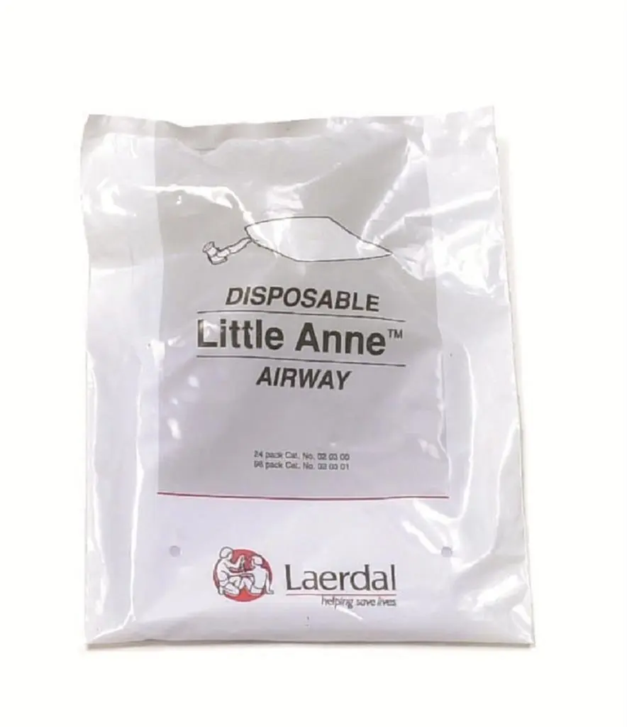 [020301S] Little Anne QCPR Airways Complete (Lungs) SINGLE