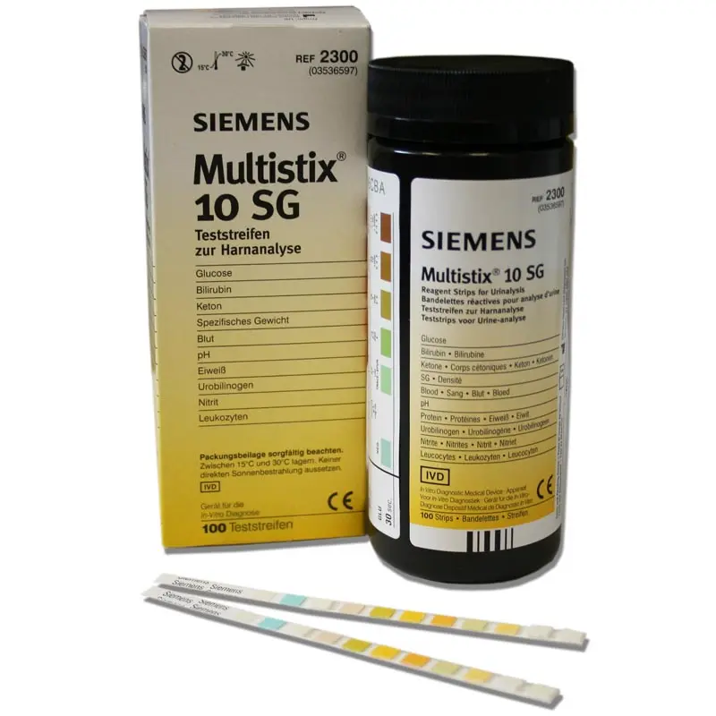 [03536597] Siemens Multistix 10 SG Reagent Strips for Urinalysis 100's