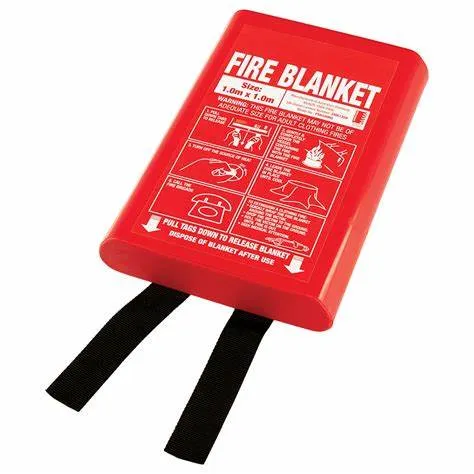 [1021006] Fire Blanket 1.2m x 1.2m Rigid Case