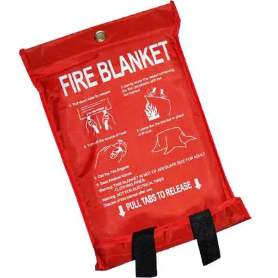 [1021006S] Fire Blanket 1.0m x 1.0m Soft Case