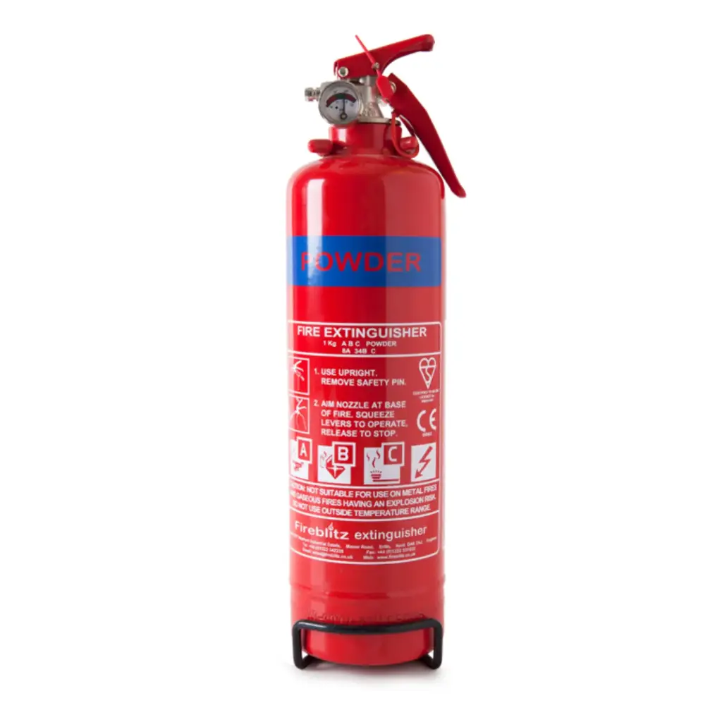 [1021009] 1kg Dry Powder ABC Fire Extinguisher