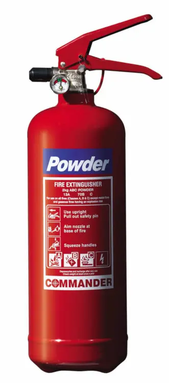 [1021010] 2kg Dry Powder ABC Fire Extinguisher