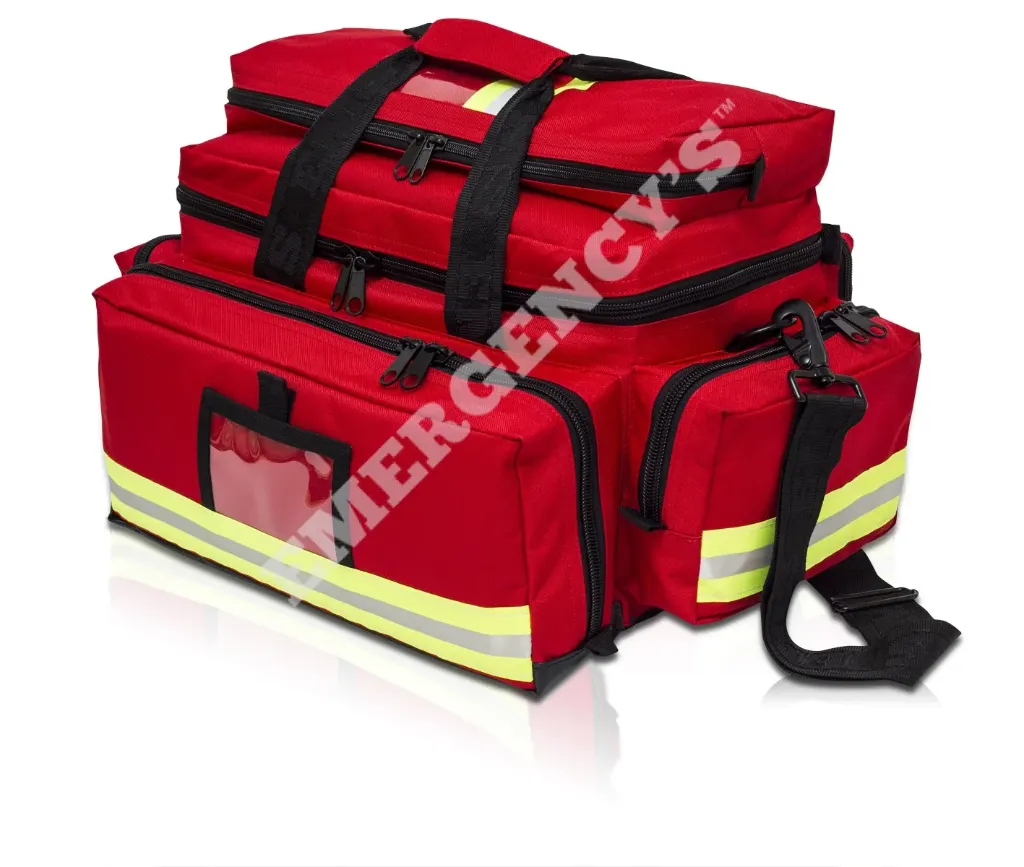 ALS Large Capacity Trauma Bag, Silver Strip, EMPTY