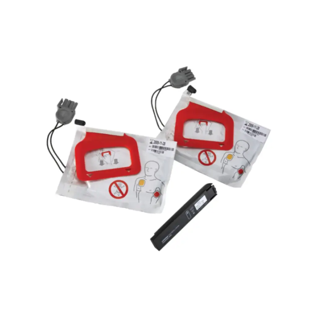 [11403-000001] Physio Control LIFEPAK CR Plus Charge Pack & Pads (2 Sets)