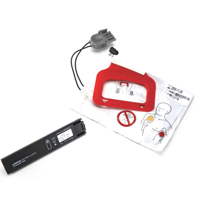 [11403-000002] Physio Control LIFEPAK CR Plus Charge Pack & Pads (1 Set)