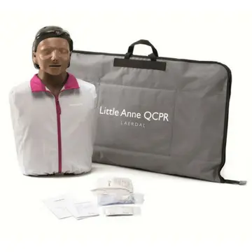 [123-03050] Little Anne QCPR Dark Manikin