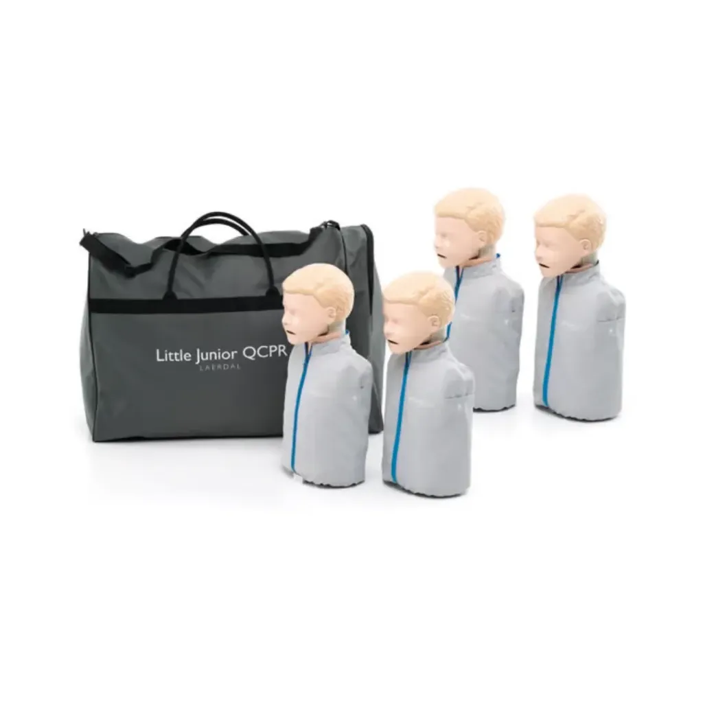 [129-01050] Little Junior QCPR Manikin 4 Pack