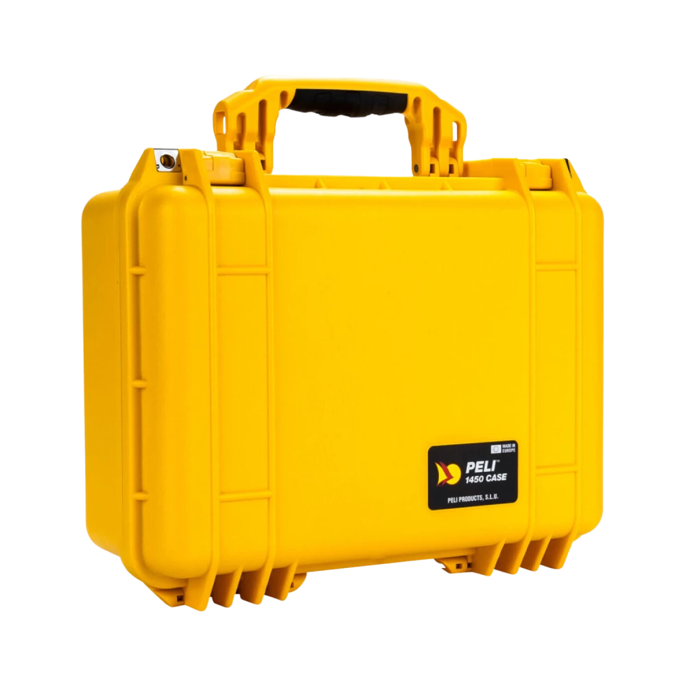 [1450-000-240E] PELI 1450 Case Yellow with FOAM