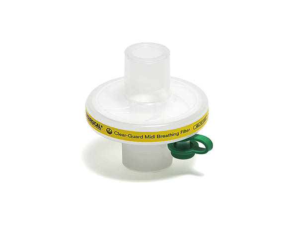 [1644000] ClearGuard Midi Breathing Filter with Luer Port, Box of 100