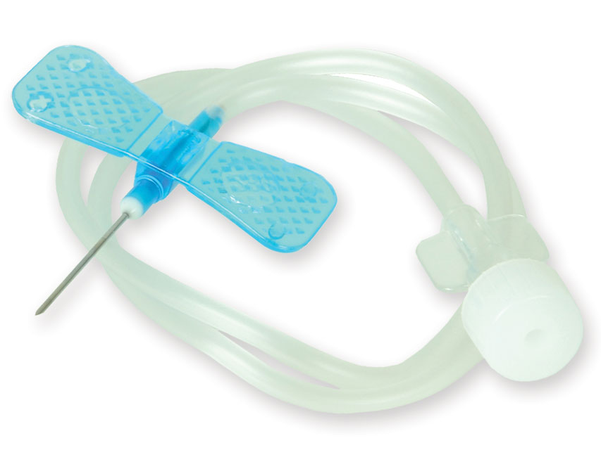 Standard Scalp Vein Set 23g, Butterfly Luer Lock, Box of 100