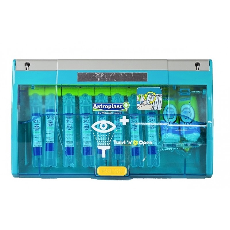 [2401025] Eye Wash Dispenser Saline Pods Twist 'n' Open