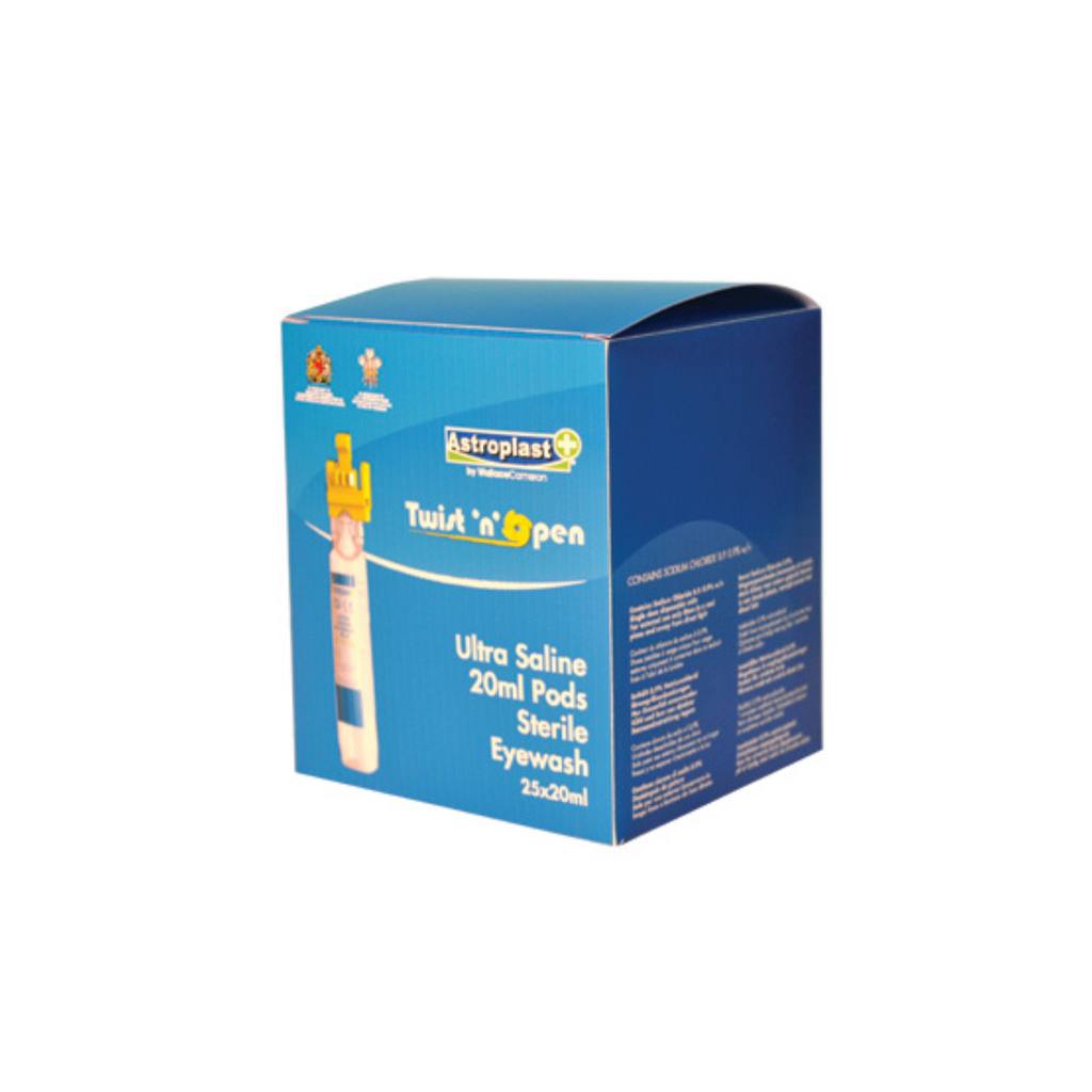 [2405012] REFILL, Twist 'n' Open Saline Eye Pods 20ml PP (25) Box