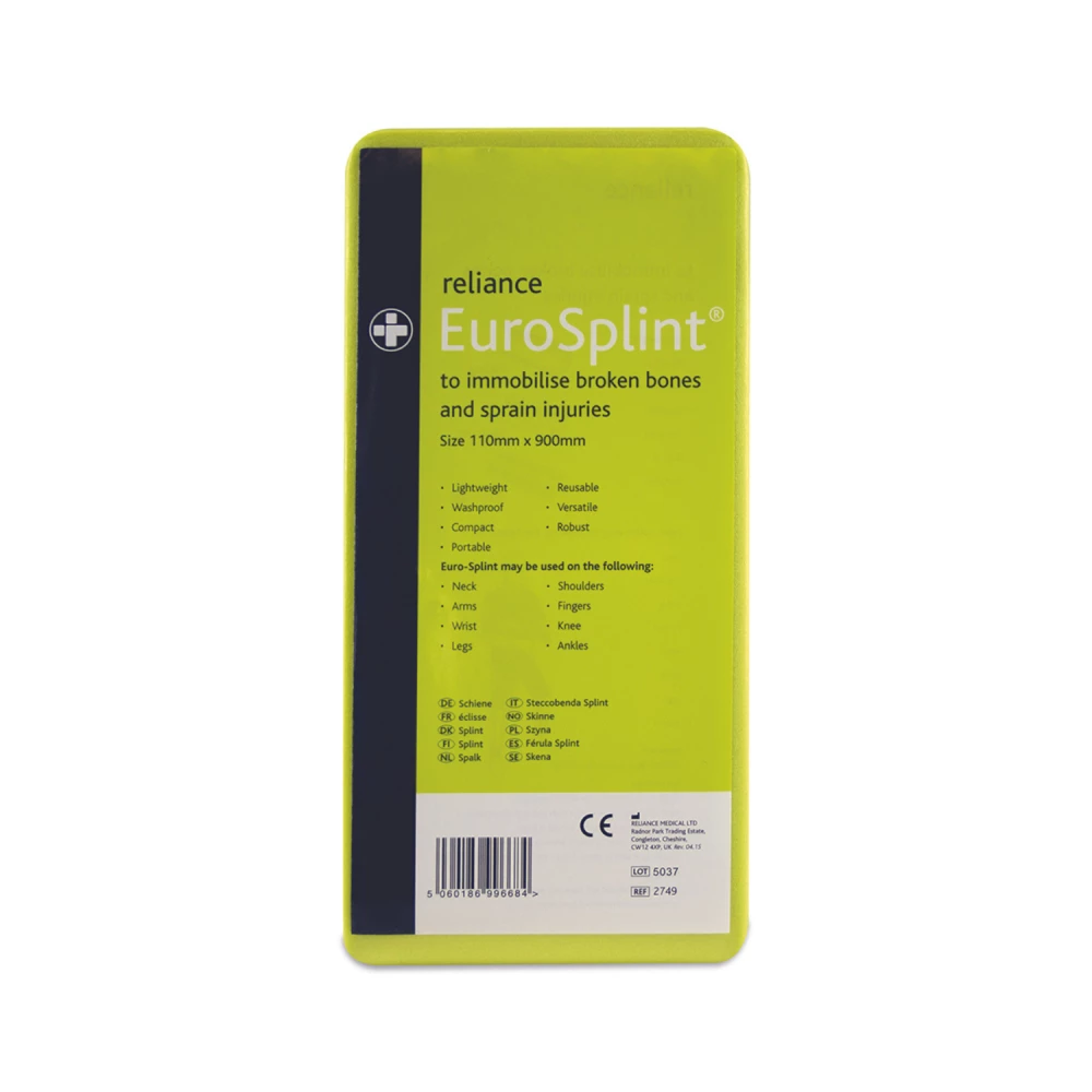 [2749] Euro-Splint 'Flat' 36", 110mm x 900mm