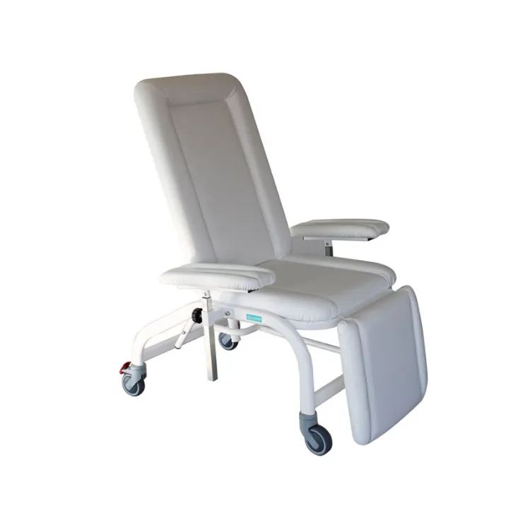[27567] Donor Armchair with Wheels, Mechanical -White