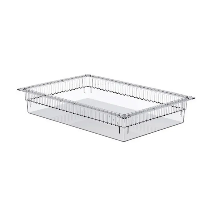[27965] Transparent ISO Drawer 60 x 40 x 10cm, Open