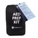 Rescue BLS Pack, AED Prep Kit in Black Soft Pouch