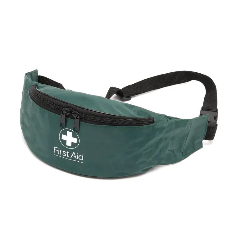 [30FABB97] Green Bum Bag 1 Compartment - EMPTY