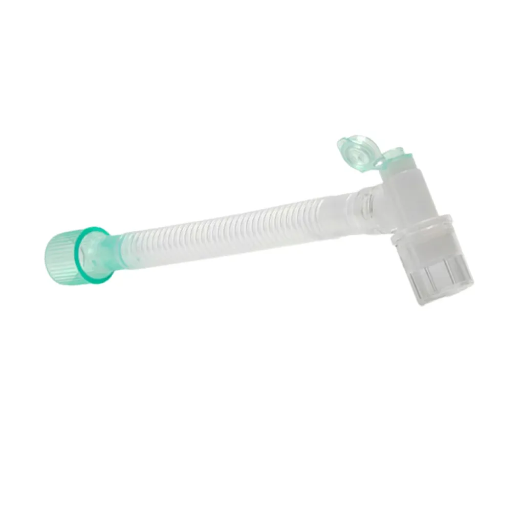 Flexible Double Swivel Catheter Mount 22F 7.6mm Port