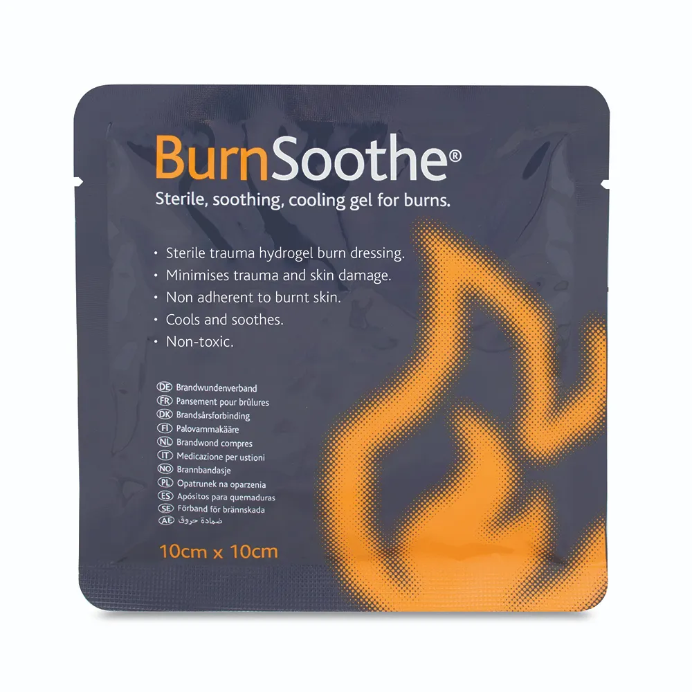 Burnsoothe Burn Relief Dressing 10cm x 10cm, SINGLE