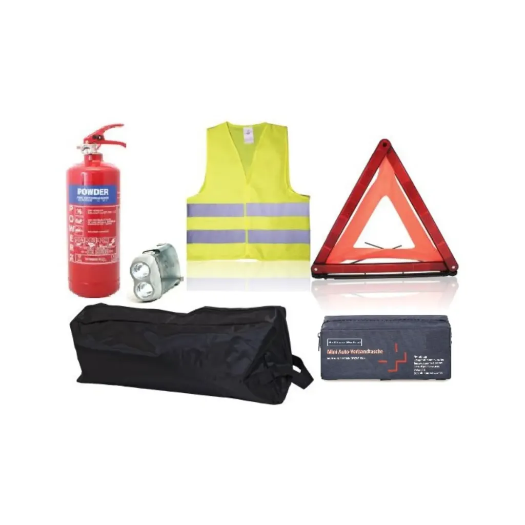 [4210095] HSA Compliant Taxi Safety Kit with 2kg ABC Fire Extinguisher