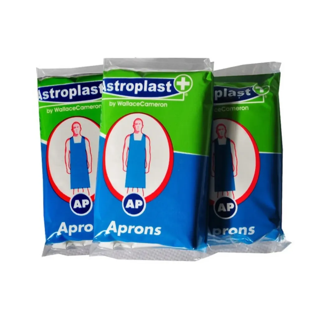 [4801003] Disposable Poly Aprons Twin Pack
