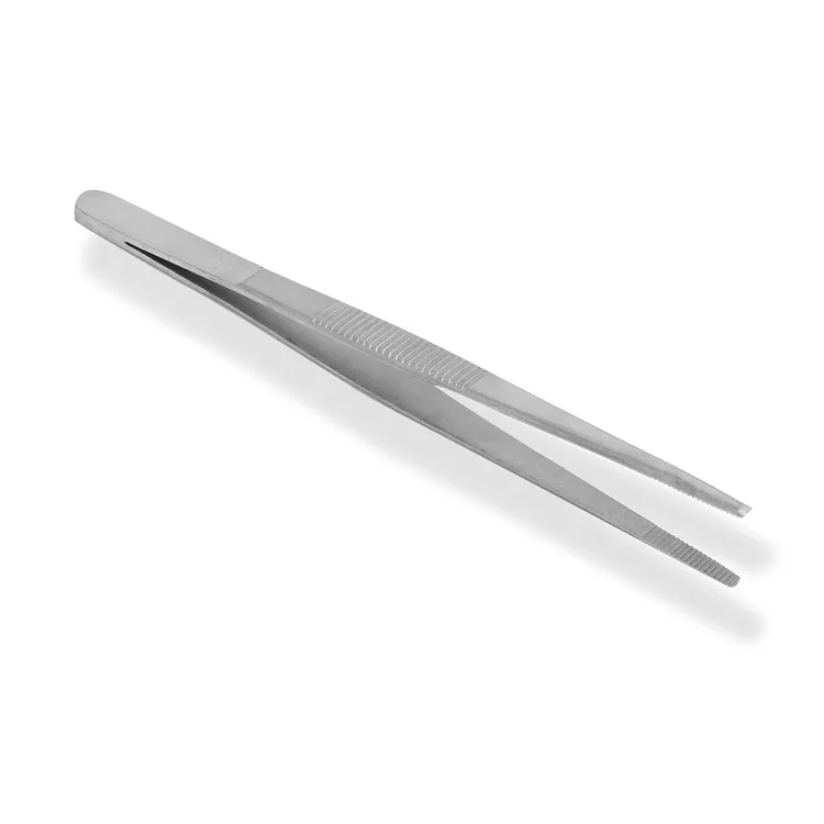 Sharp Point Tweezers, Dressing Forceps, 11.5cm