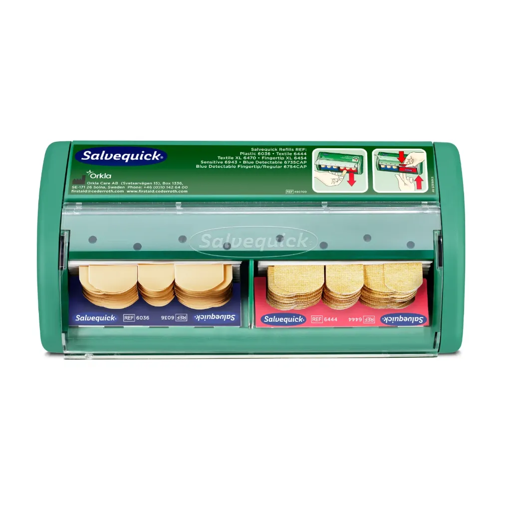 [490770] Salvequick Dispenser Fabric & Washproof