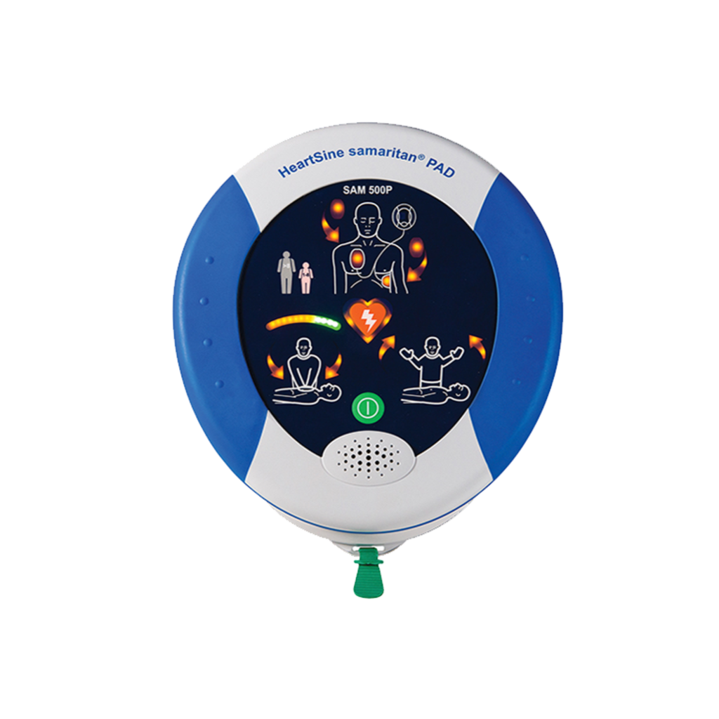 [500-BAS-XX-10] HeartSine Samaritan PAD 500P with CPR Advisor Semi-automatic