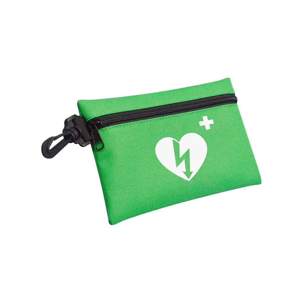 [5001049G] Green Pouch BLS CPR Rescue Kit for AED