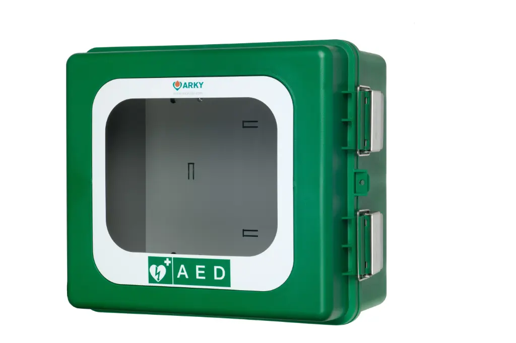 [60.213] ARKY Outdoor AED Cabinet Lockable, Alarm & Heated
