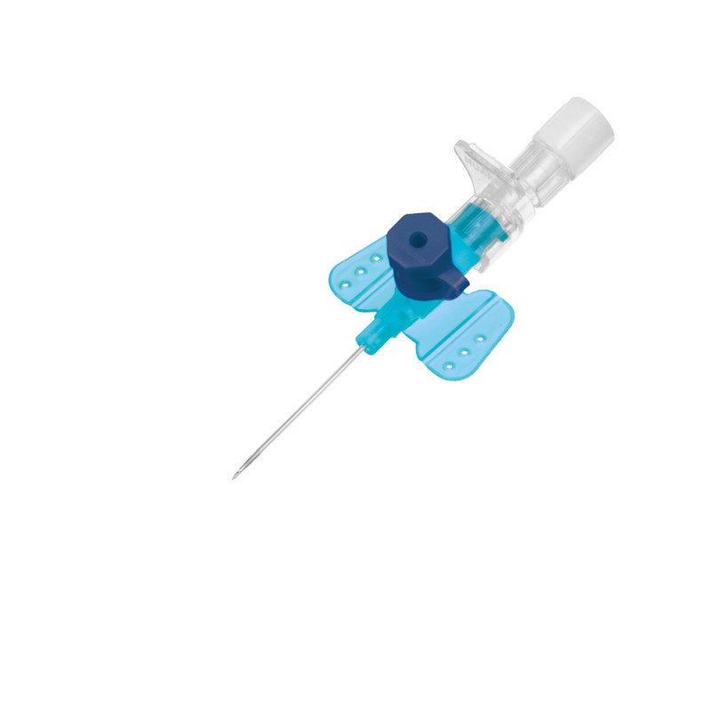 [6001006] Vasofix Safety Ported IV Cannula Size 22g (Blue)