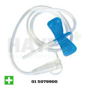 [6003002] Winged Infusion Set 23g Blue Butterfly Cannula
