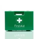 Deluxe ABS Green First Aid Box & Bracket