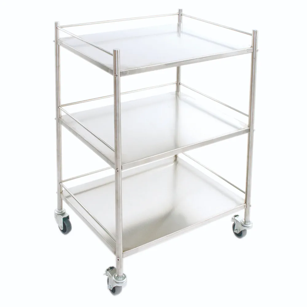 [7553] CODE RED Surgical Instrument Trolley 3 Tier