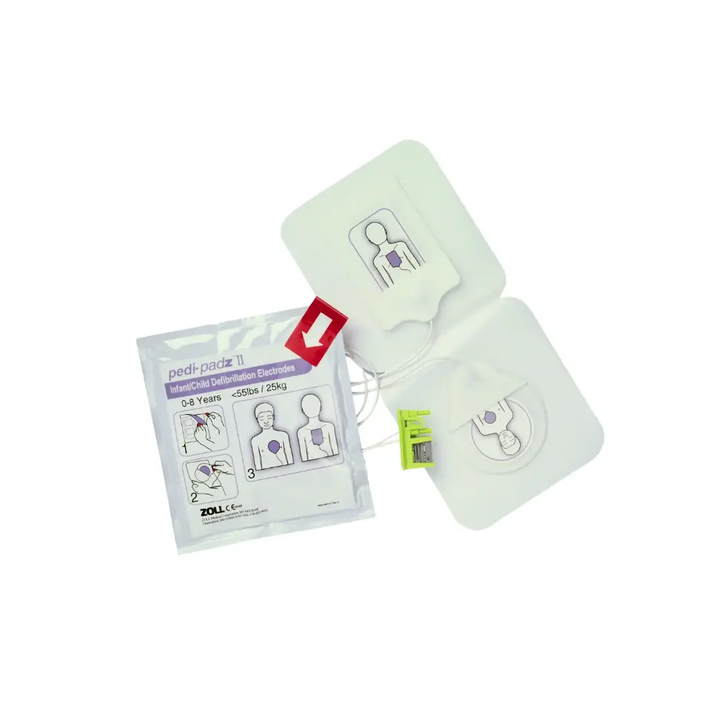 [8900-0810-01] ZOLL AED Plus Infant Child Pads Pedi-Padz II