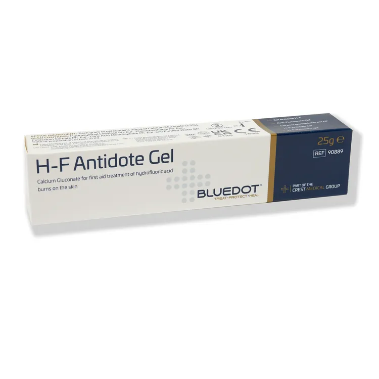 BLUE DOT H-F Antidote Gel, Calcium Gluconate HF Gel 25g