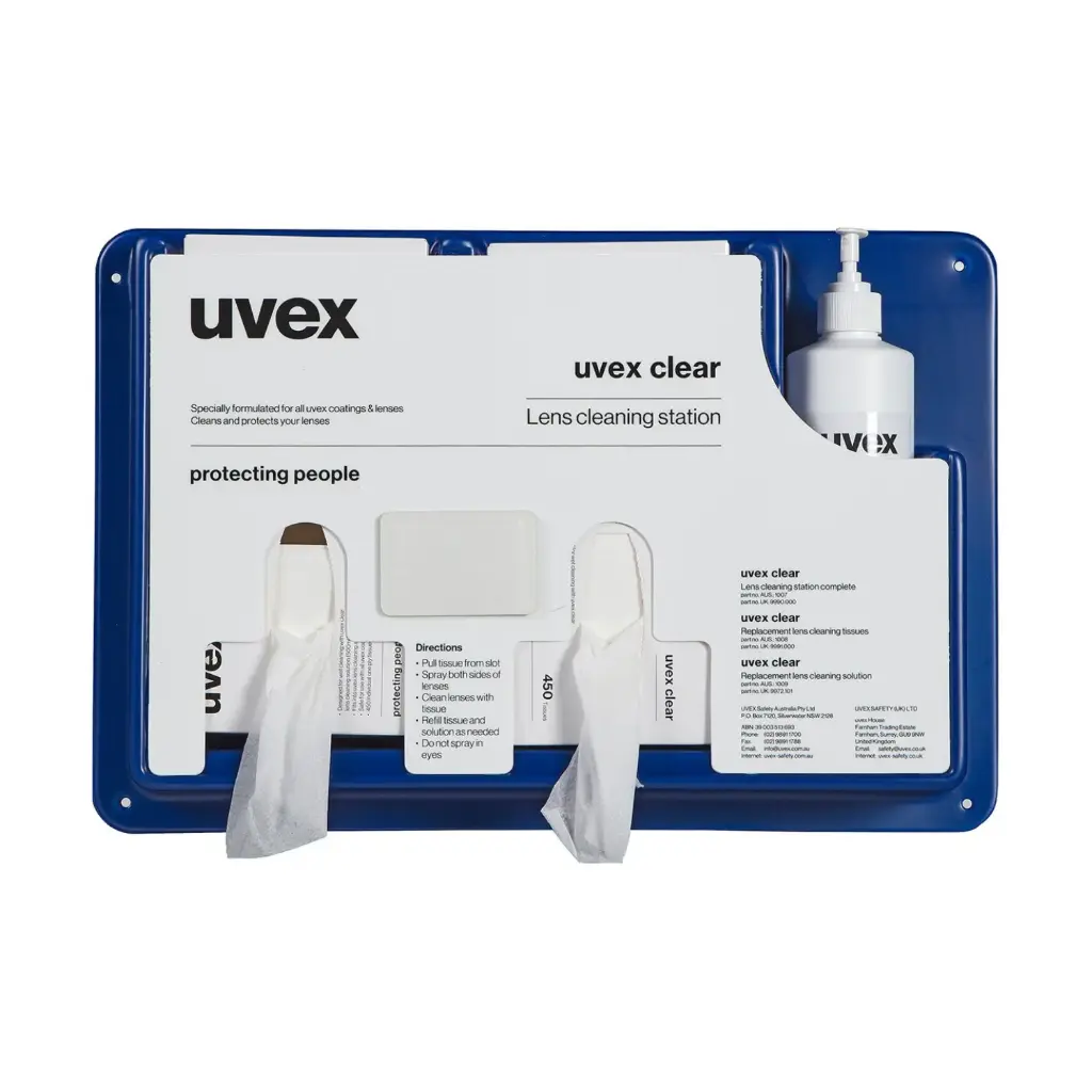[9970007] UVEX Lens Cleaning Station