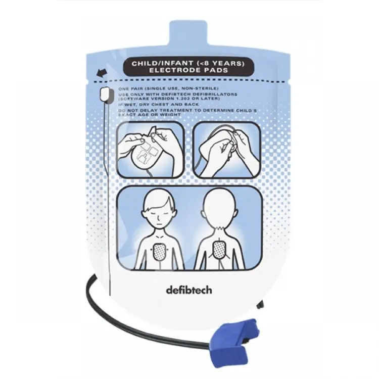 [DDP-200P] Defibtech Lifeline AED Child/Infant PADS
