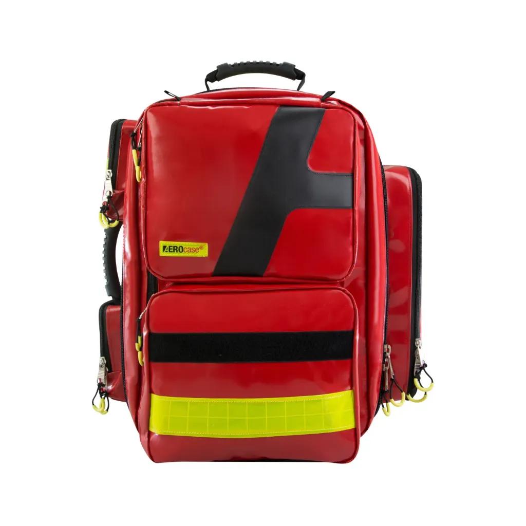 AEROcase Emergency Backpack X-Large, PRO EMS MPXLC1, Tarpaulin, Red