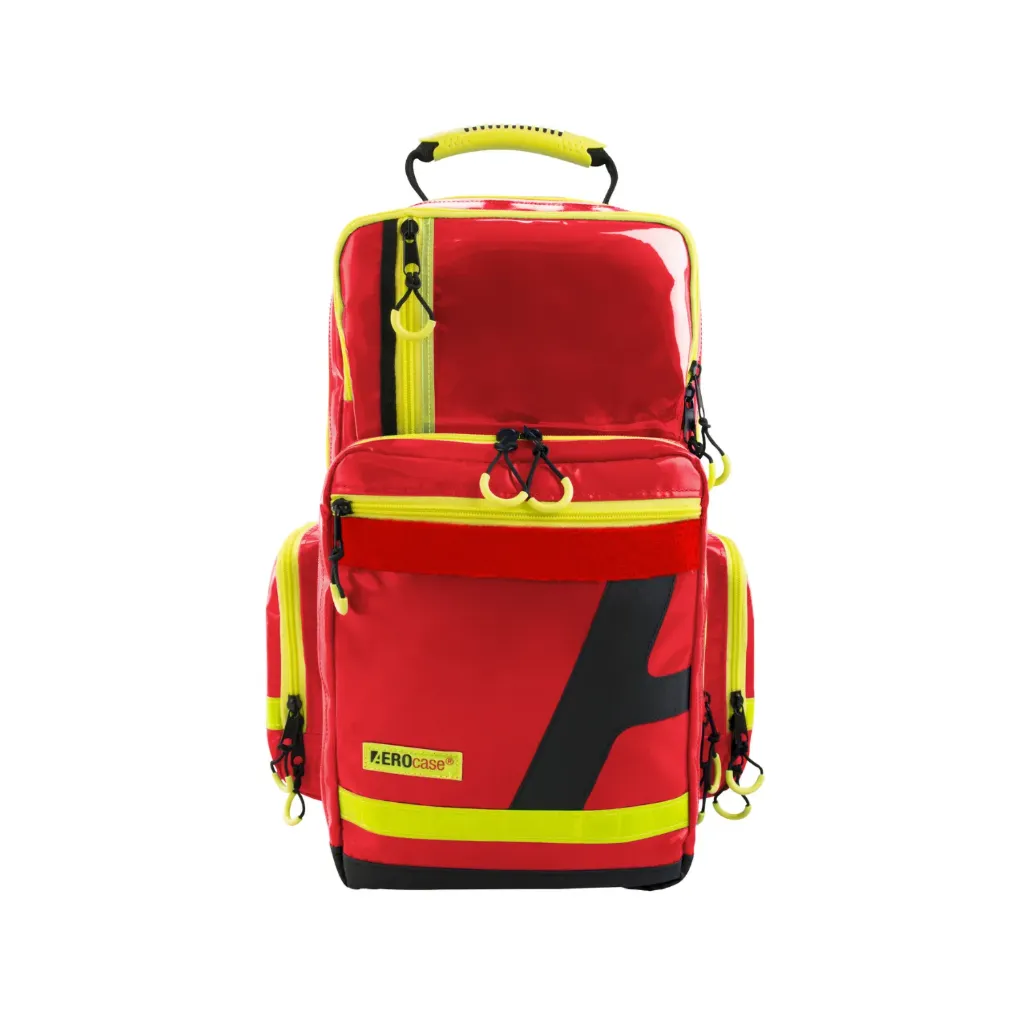 AEROcase Emergency Backpack Large, 23 Litre, Tarpaulin, Red