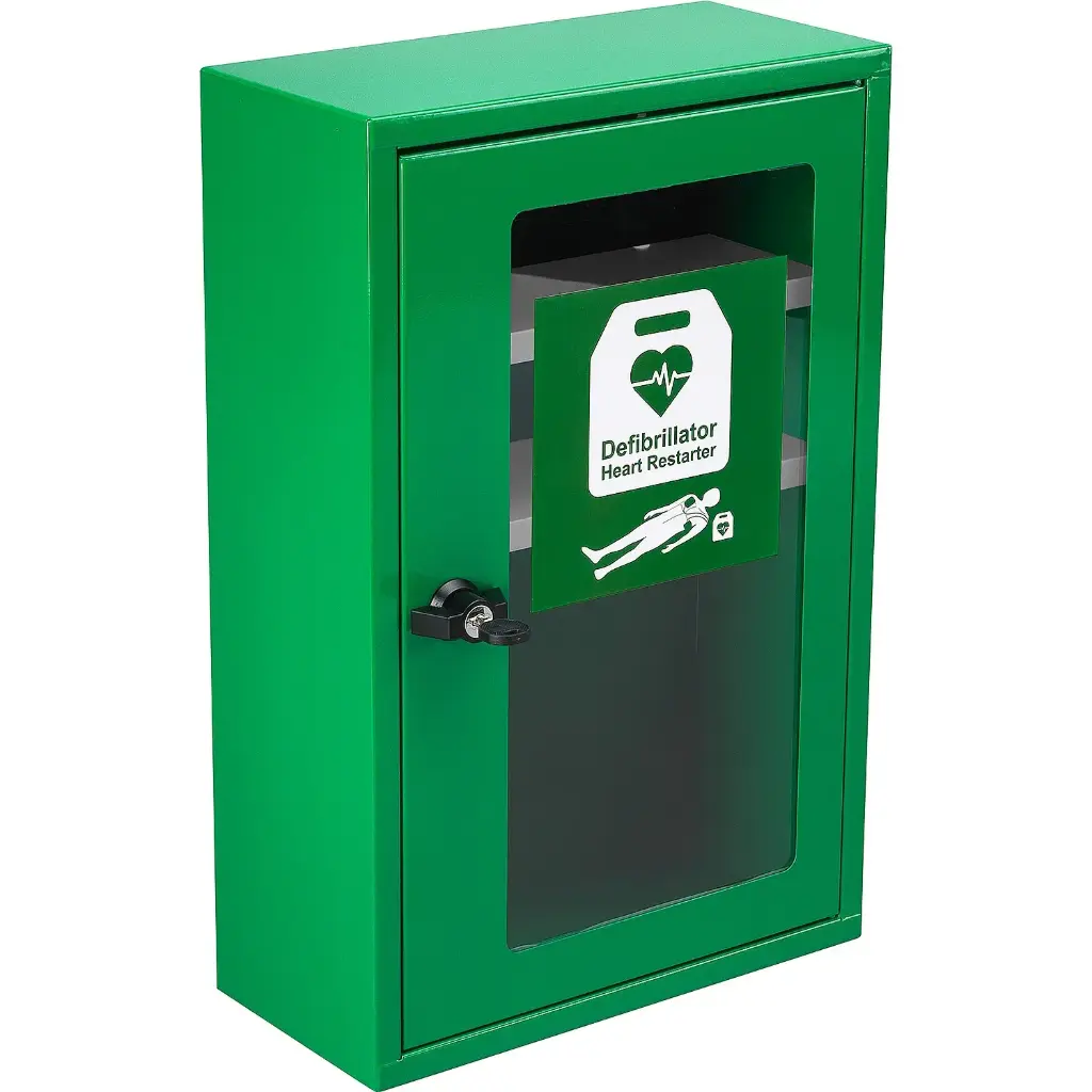 AED Cabinet with Window Small - LOCKABLE