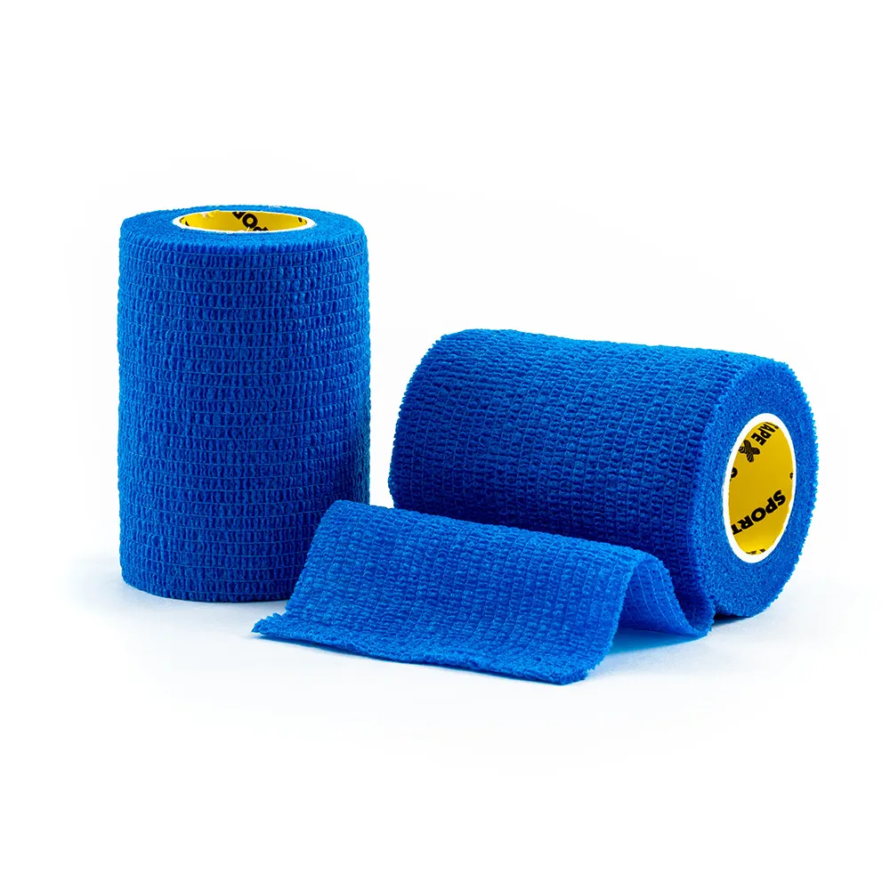 [LCOH75BE] COHESIVE | SOCK WRAP - 7.5cm x 4.5m, BLUE