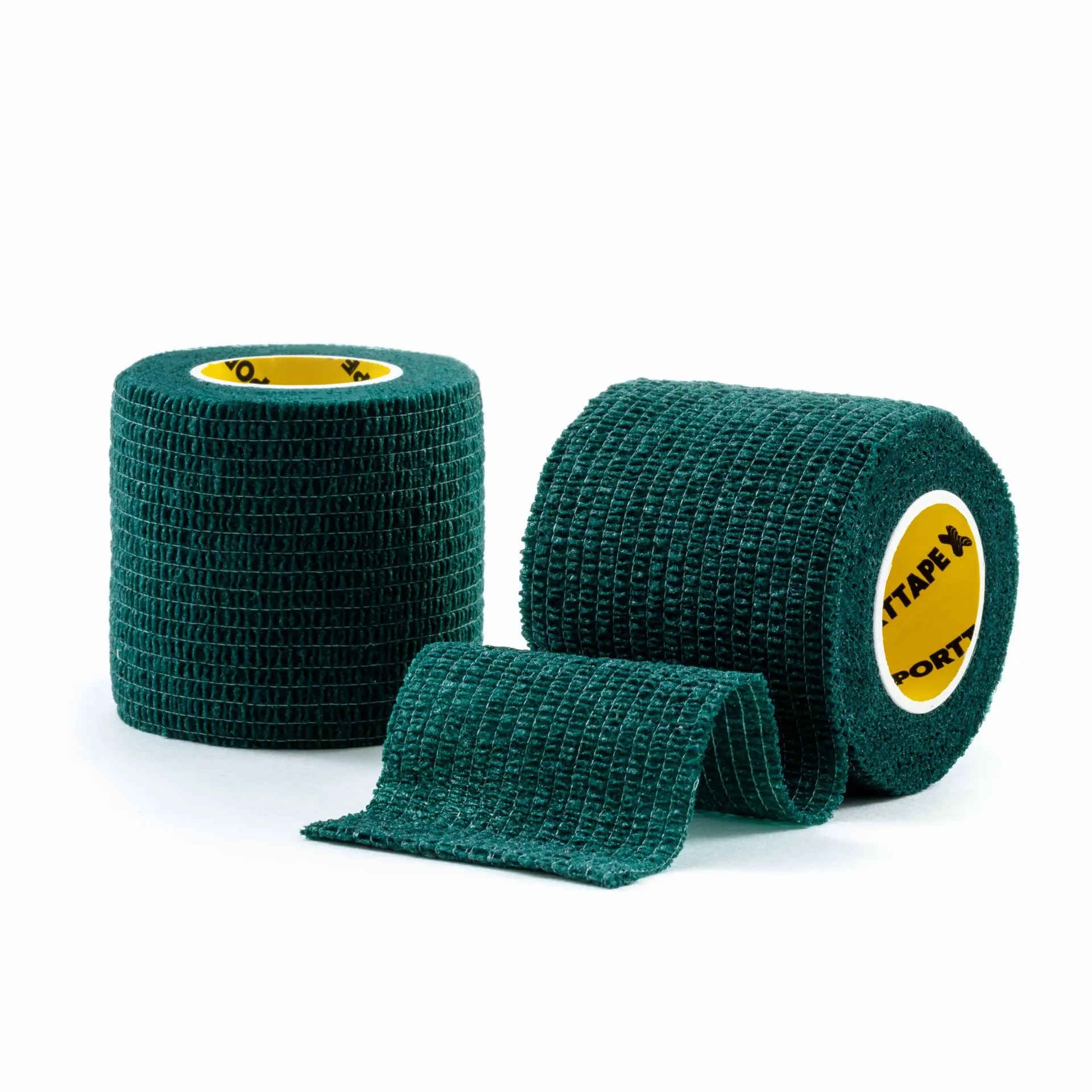 COHESIVE | SOCK WRAP - 7.5cm x 4.5m, DARK GREEN